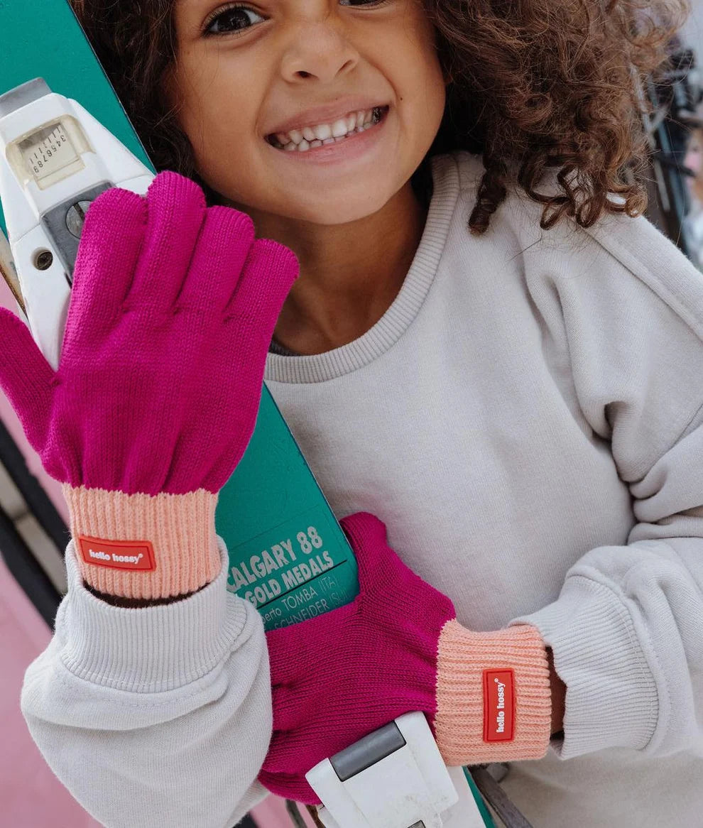 Hello Hossy - handschoenen handy - purple