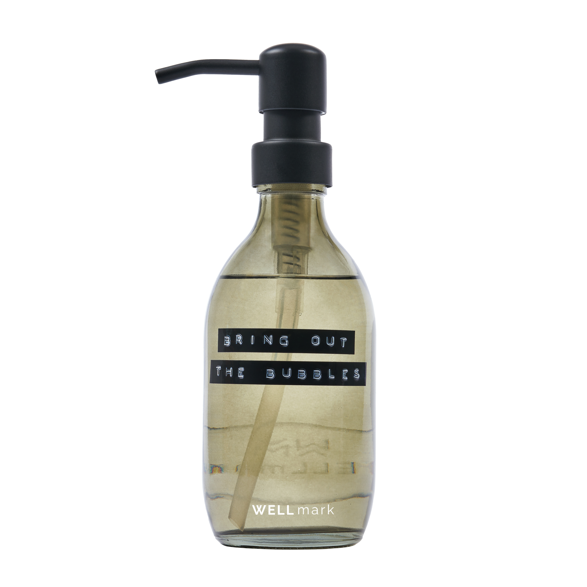 Wellmark - handzeep dark amber 250ml - bring out the bubble