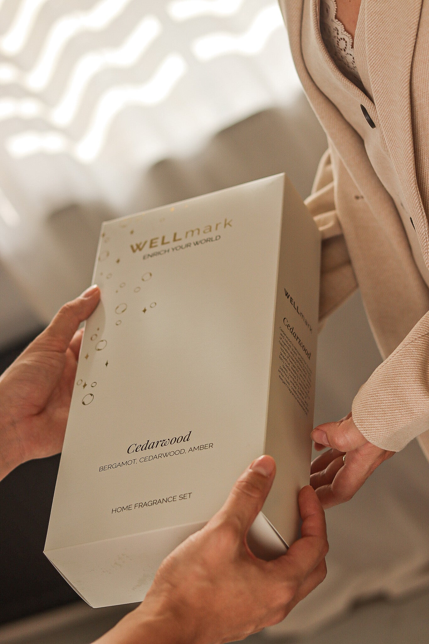 Wellmark - home fragrance set - cedarwood