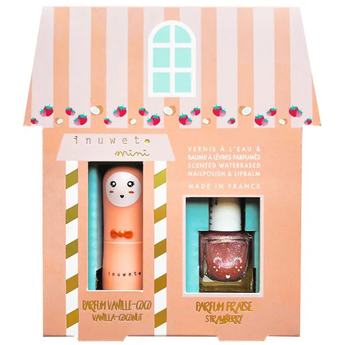 Inuwet - duo gift set - vanille coco