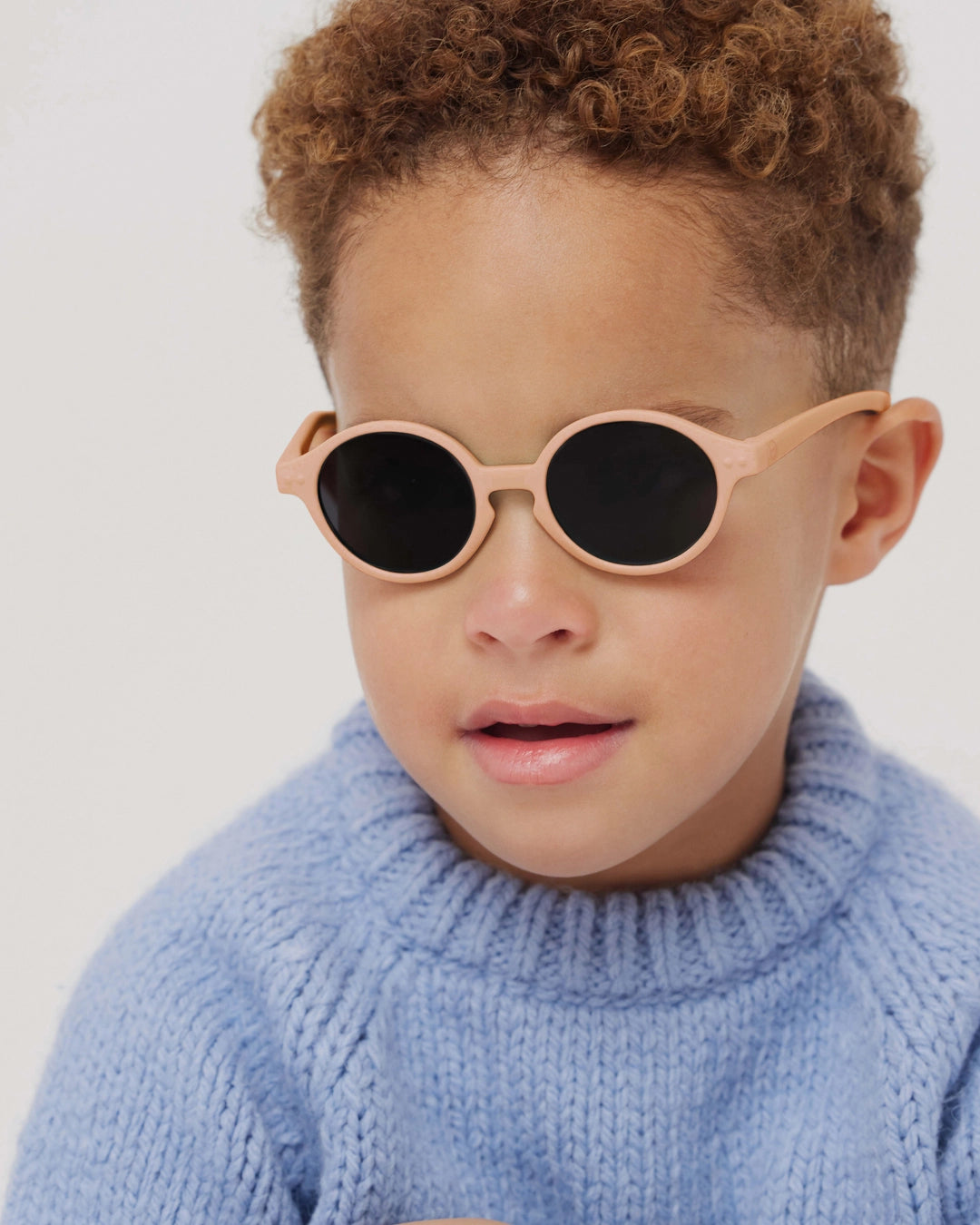 IZIPIZI - zonnebril #D kids (9m-36m) - apricot