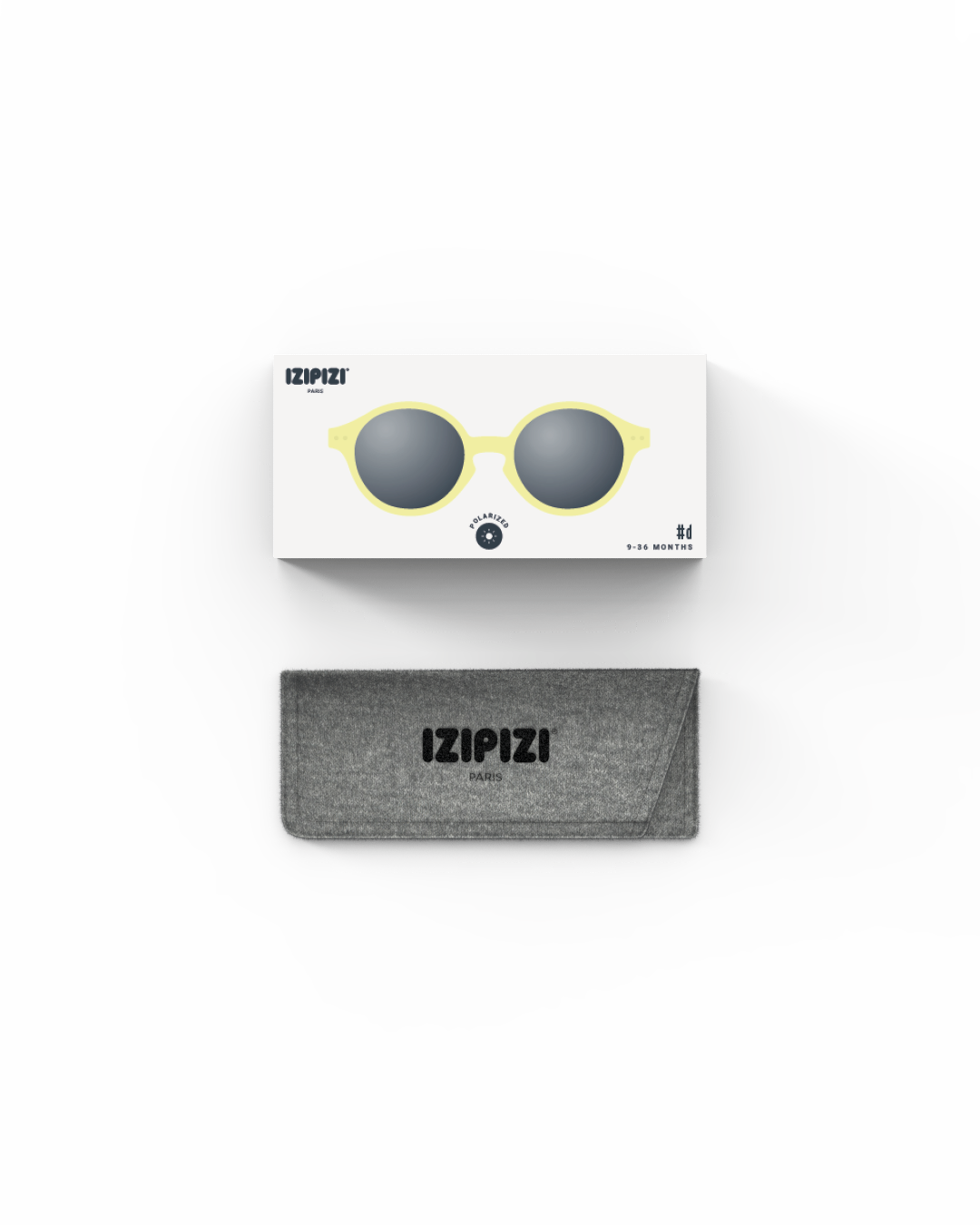 IZIPIZI - zonnebril #D kids (9m-36m) - lemonade