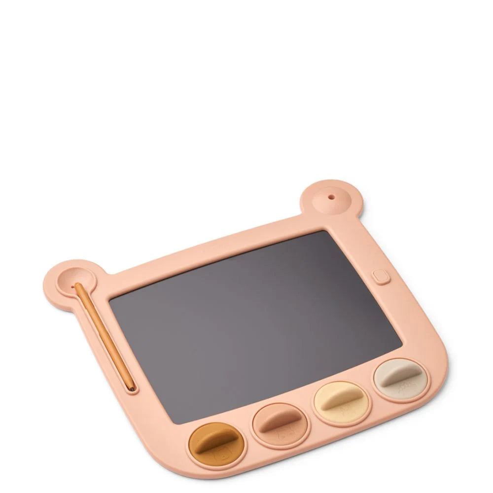 Liewood - venzora magic drawing board with stamps - pale tuscany