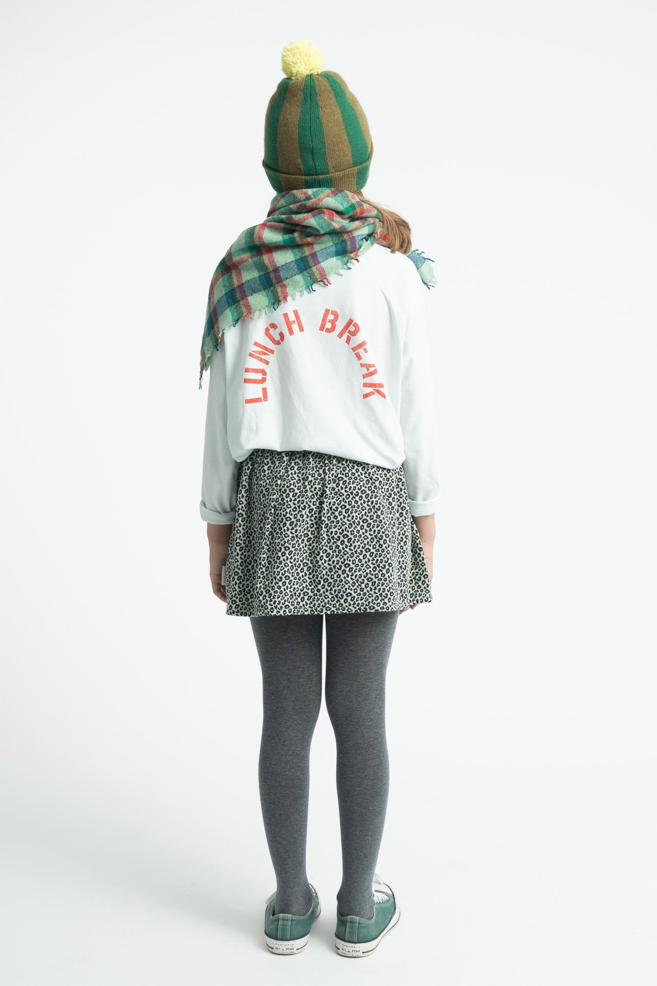 Piupiuchick - longsleeve tshirt - light grey with multicolor juice box