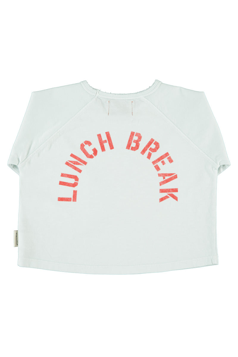 Piupiuchick - longsleeve tshirt - light grey with multicolor juice box