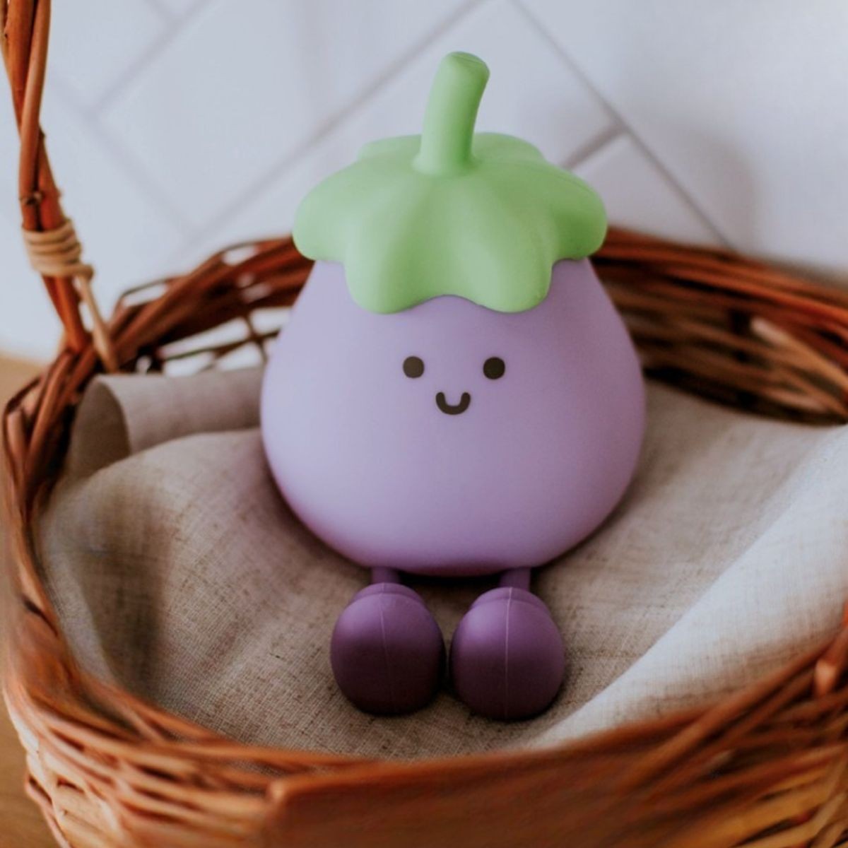 Mary's - nachtlampje - eggplant