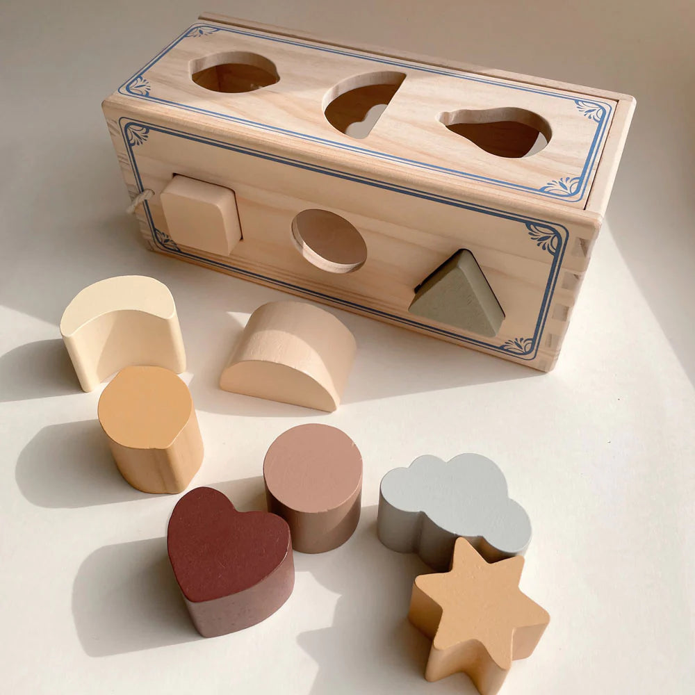 Konges Slojd - moon cloud and star shape sorter