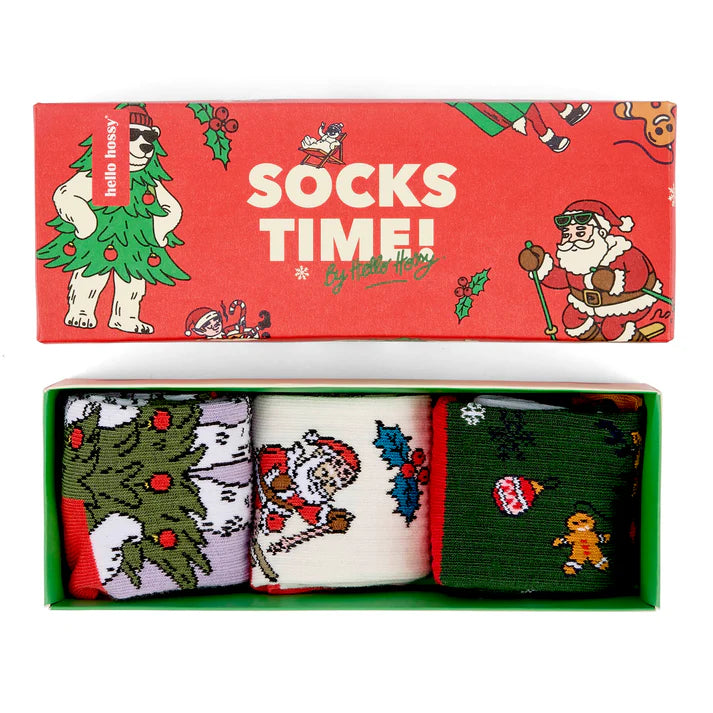 Hello Hossy - pack of socks - christmas