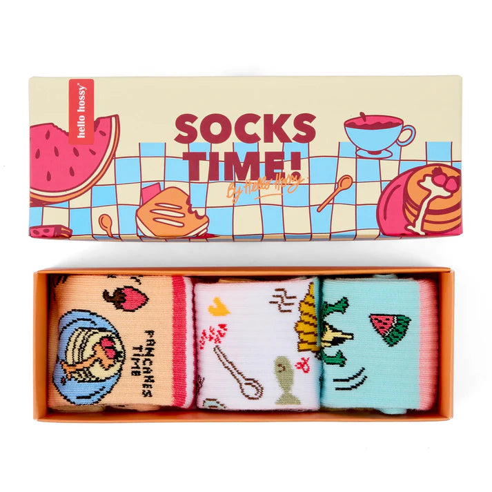 Hello Hossy - pack of socks - food