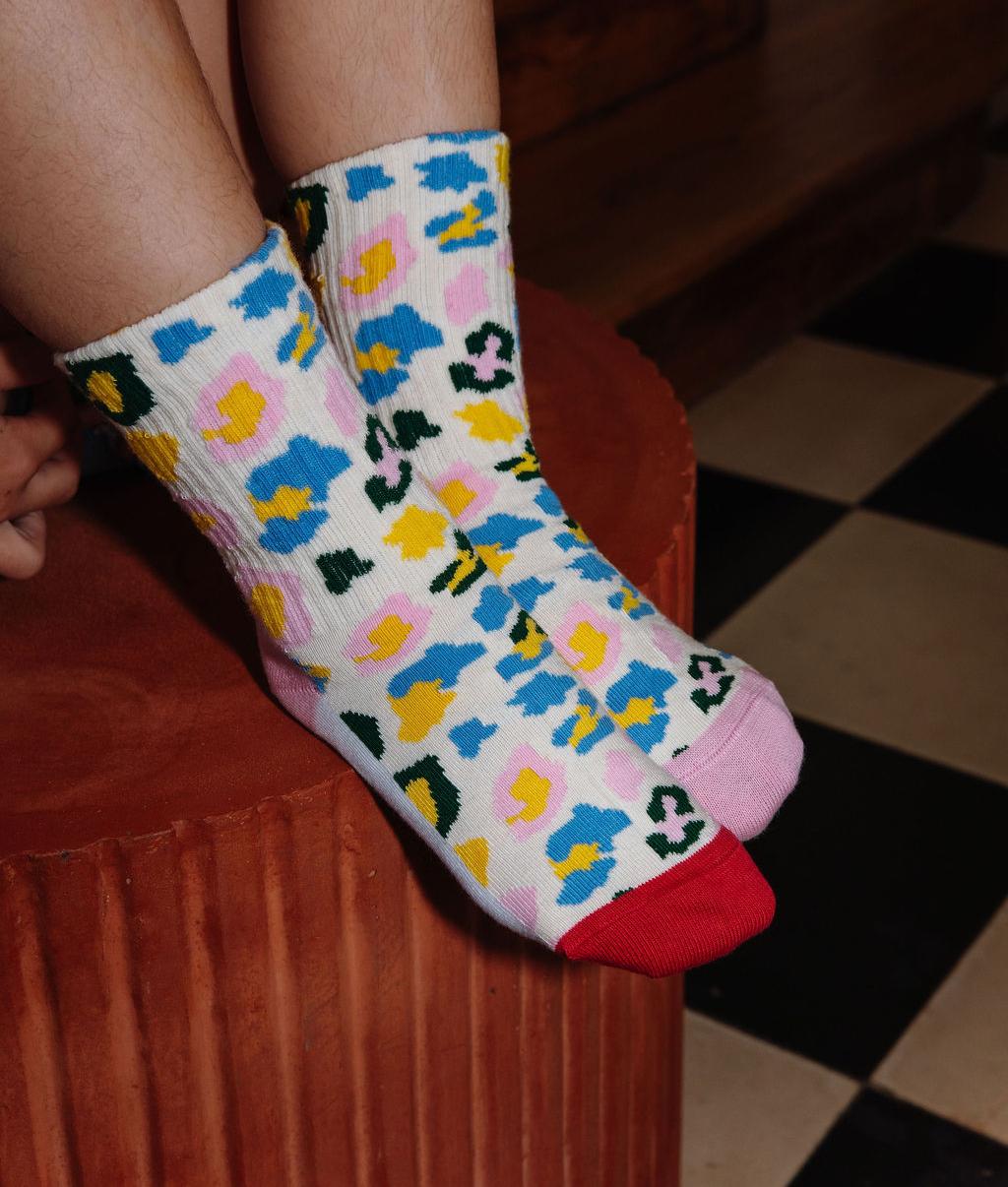 Hello Hossy - pack of socks - leopard
