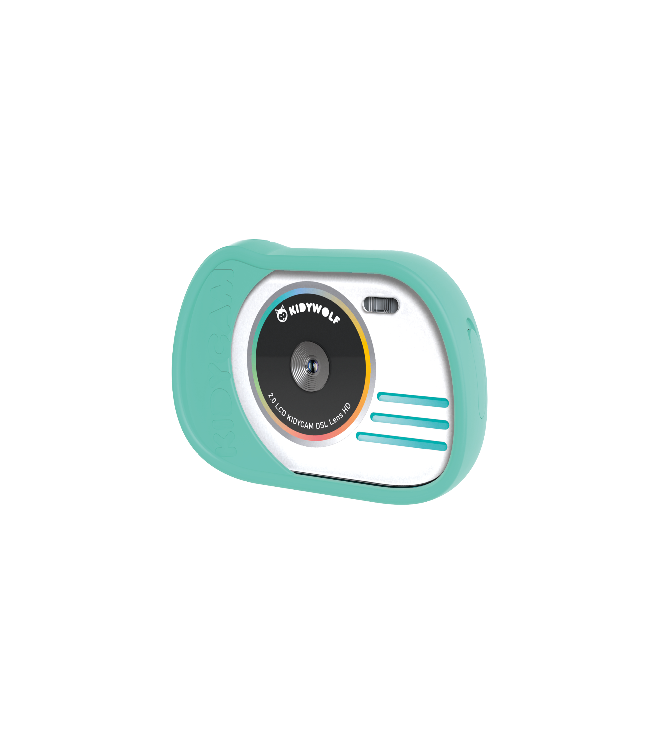 Kidywolf - kidycam waterdichte camera - cyaan