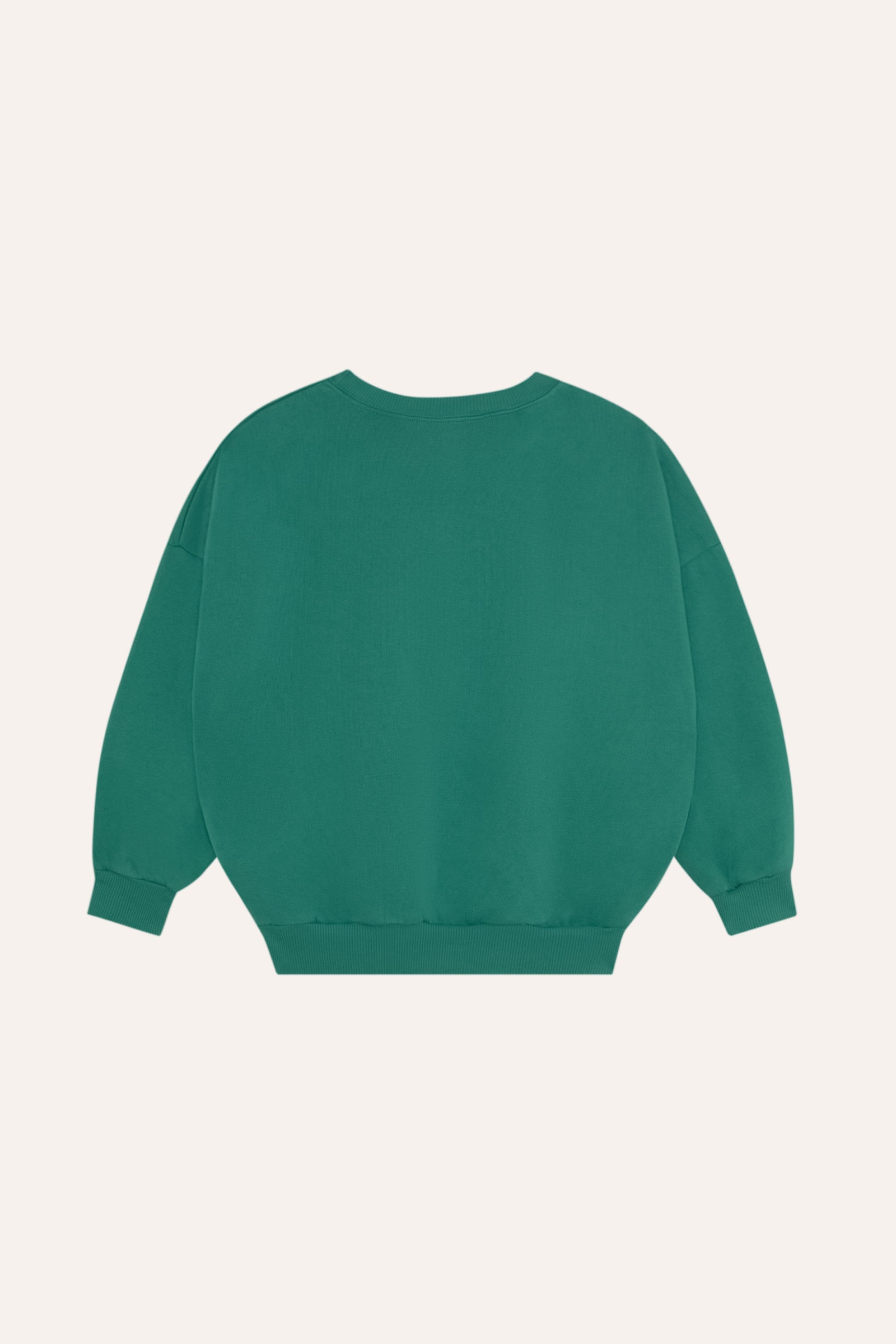 The Campamento - smiling face green sweatshirt