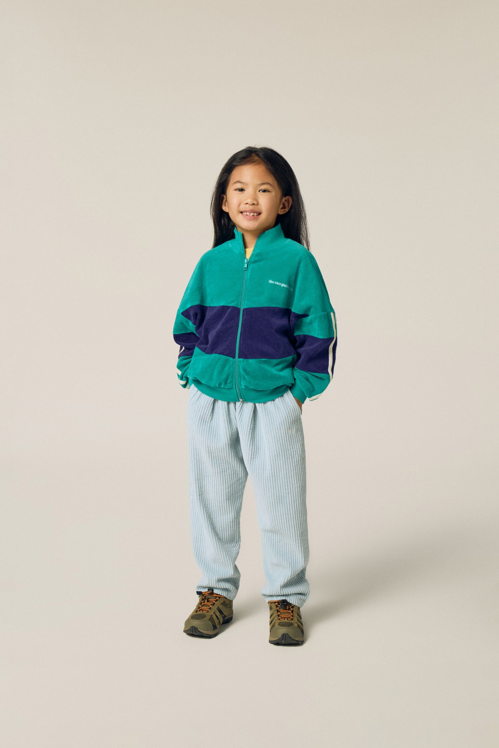 The Campamento - light blue corduroy trousers