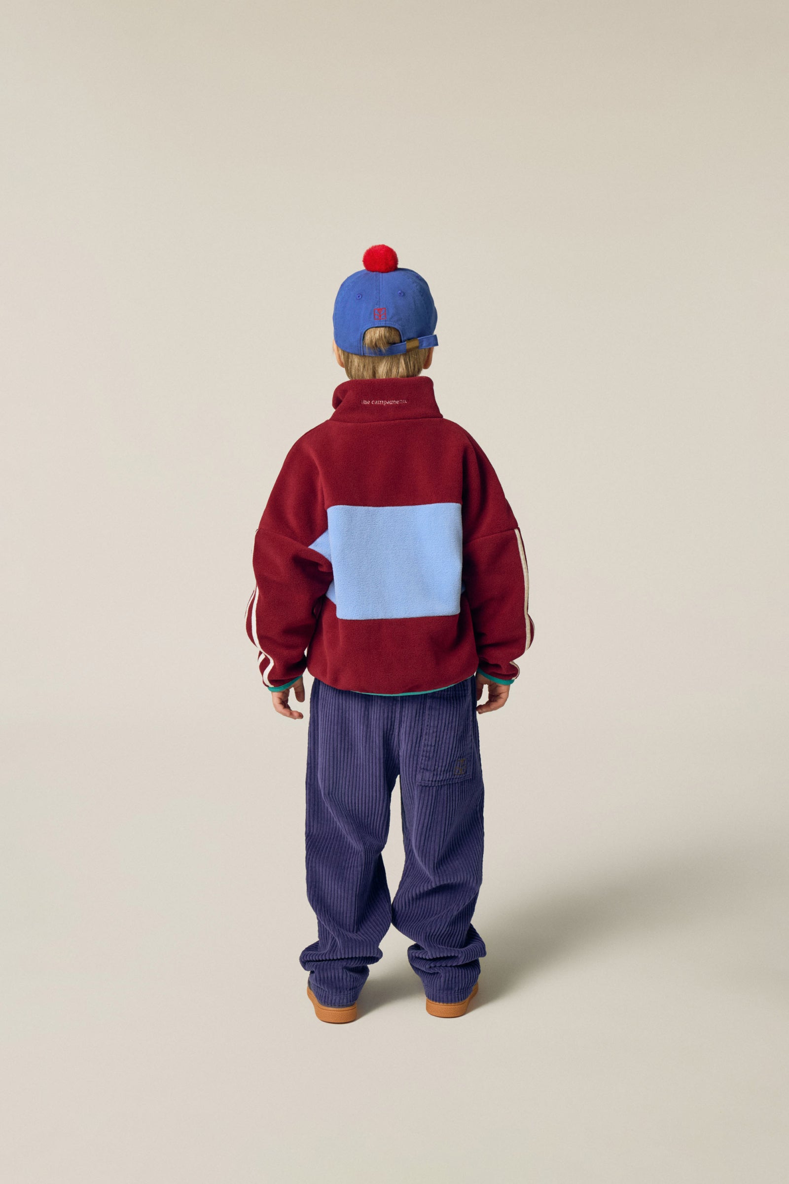 The Campamento - blue corduroy trousers