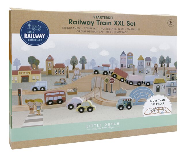 Little Dutch - treinbaan XL - starterkit FSC