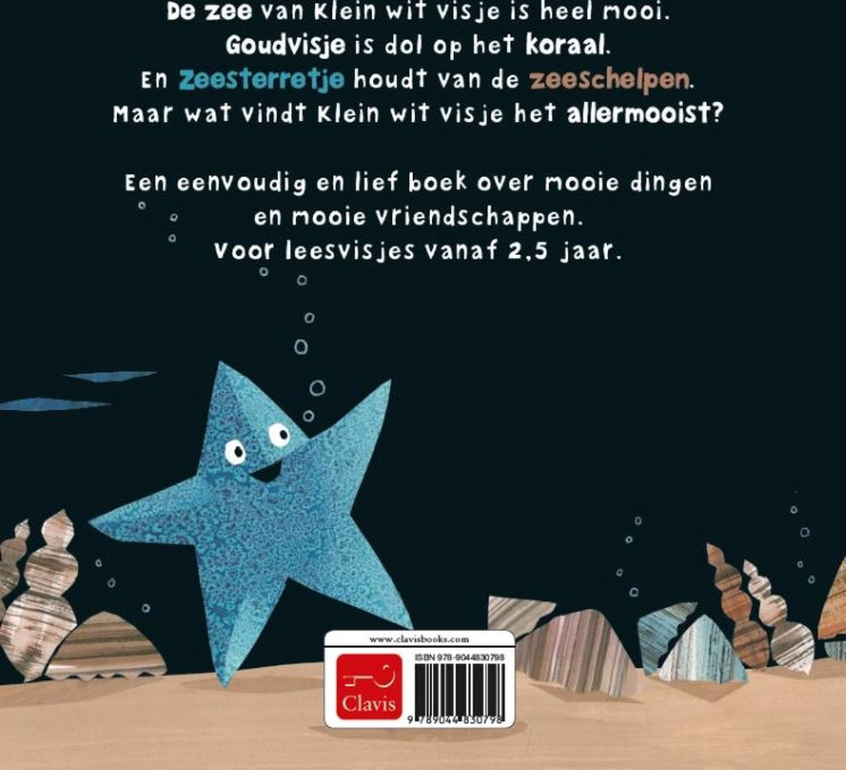 Clavis - boek - de mooie zee van klein wit visje