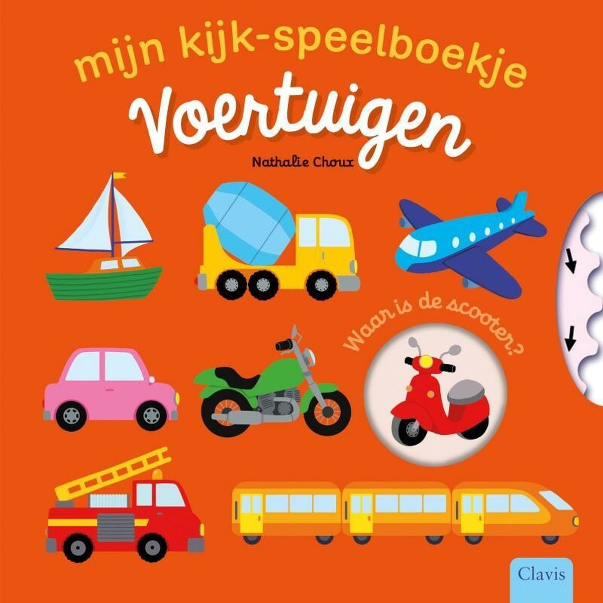 clavis kijk en speelboekje voertuigen