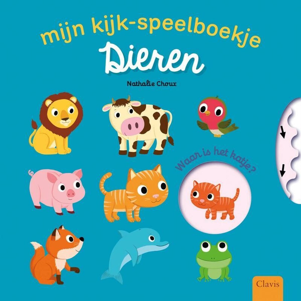 clavis kijk en speelboekje dieren
