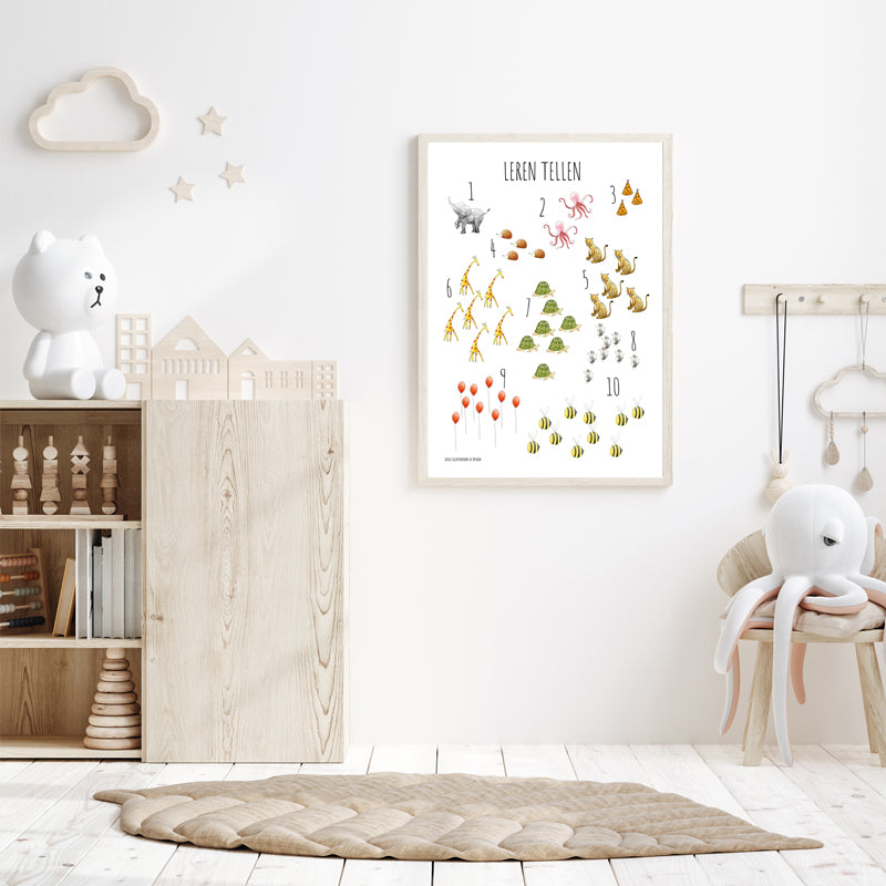 Juulz - poster - leren tellen