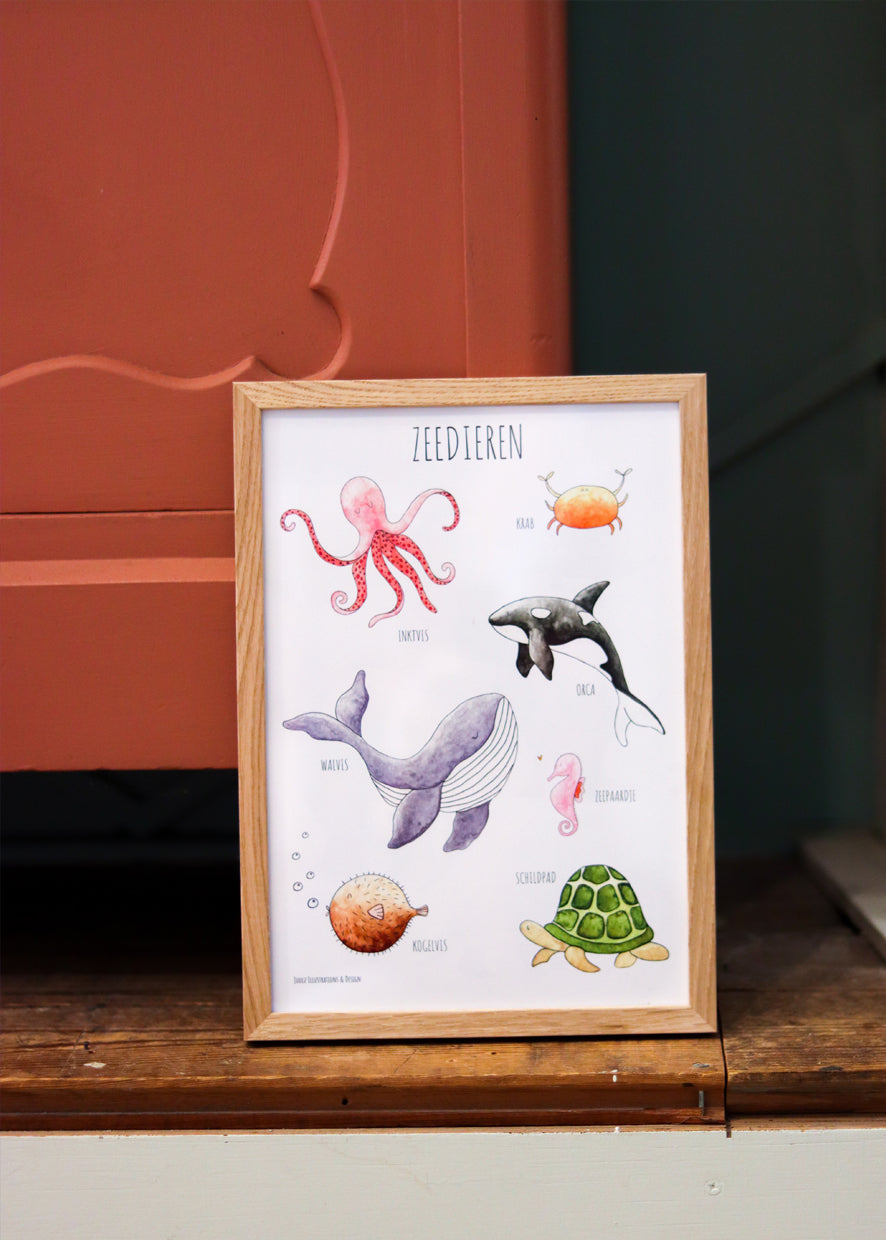 Juulz - poster - zeedieren