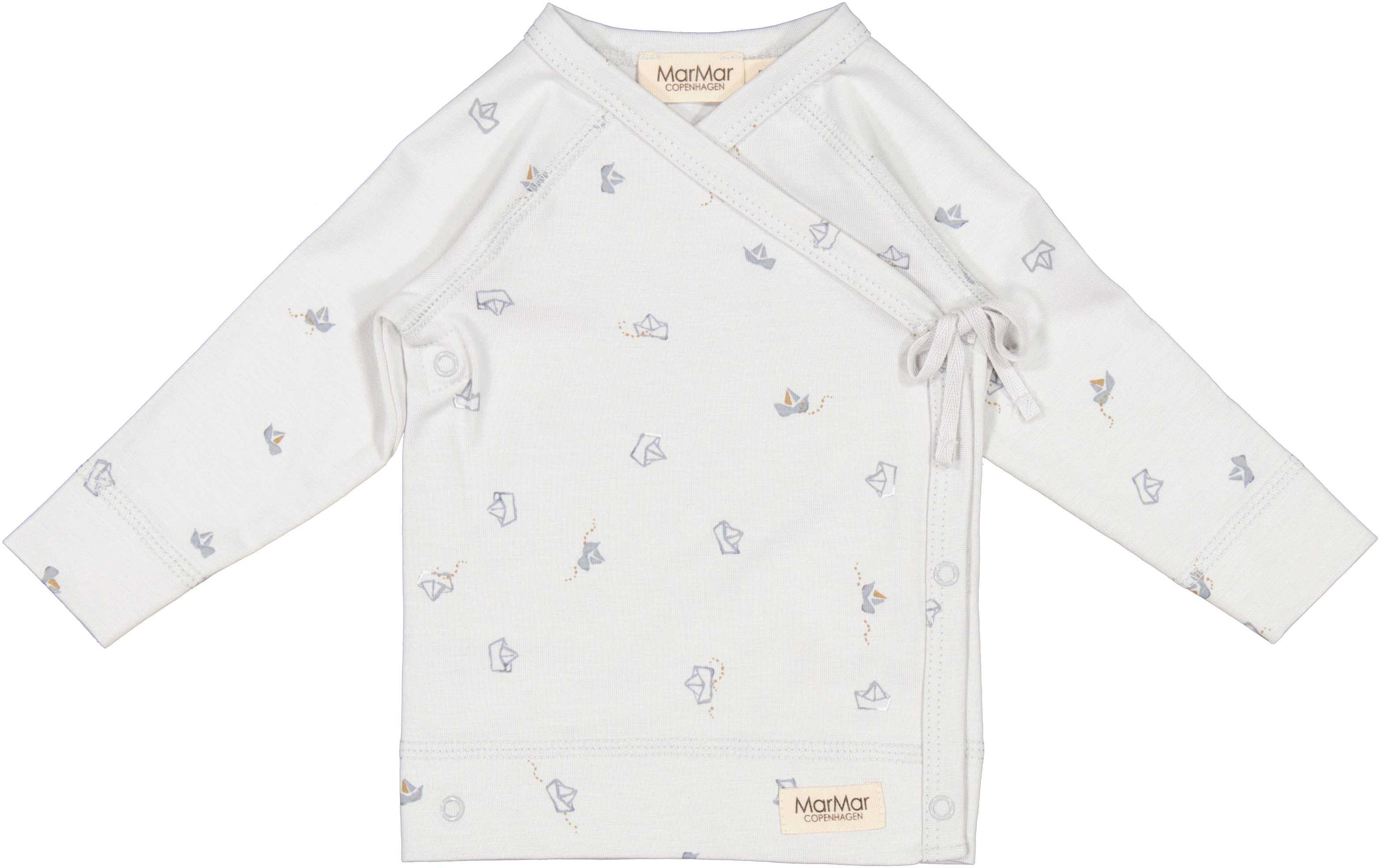 MarMar - t-shirt - tut wrap paper boats