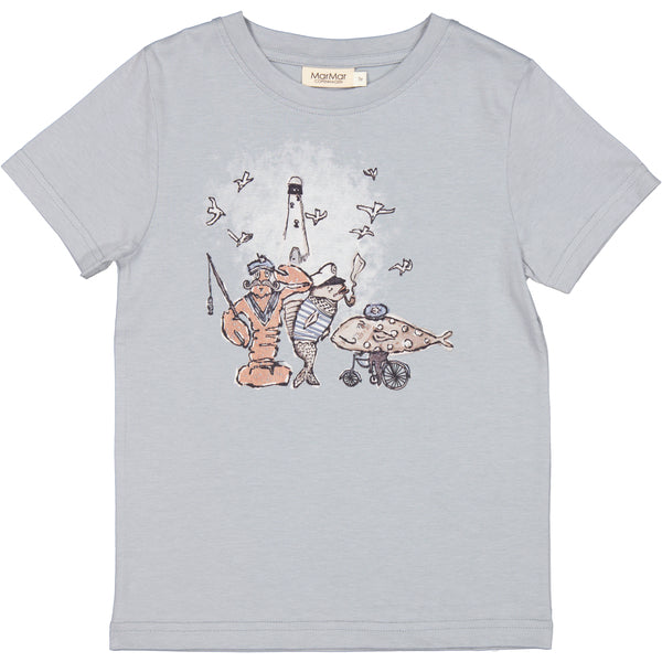 MarMar - tshirt ted- blue stone
