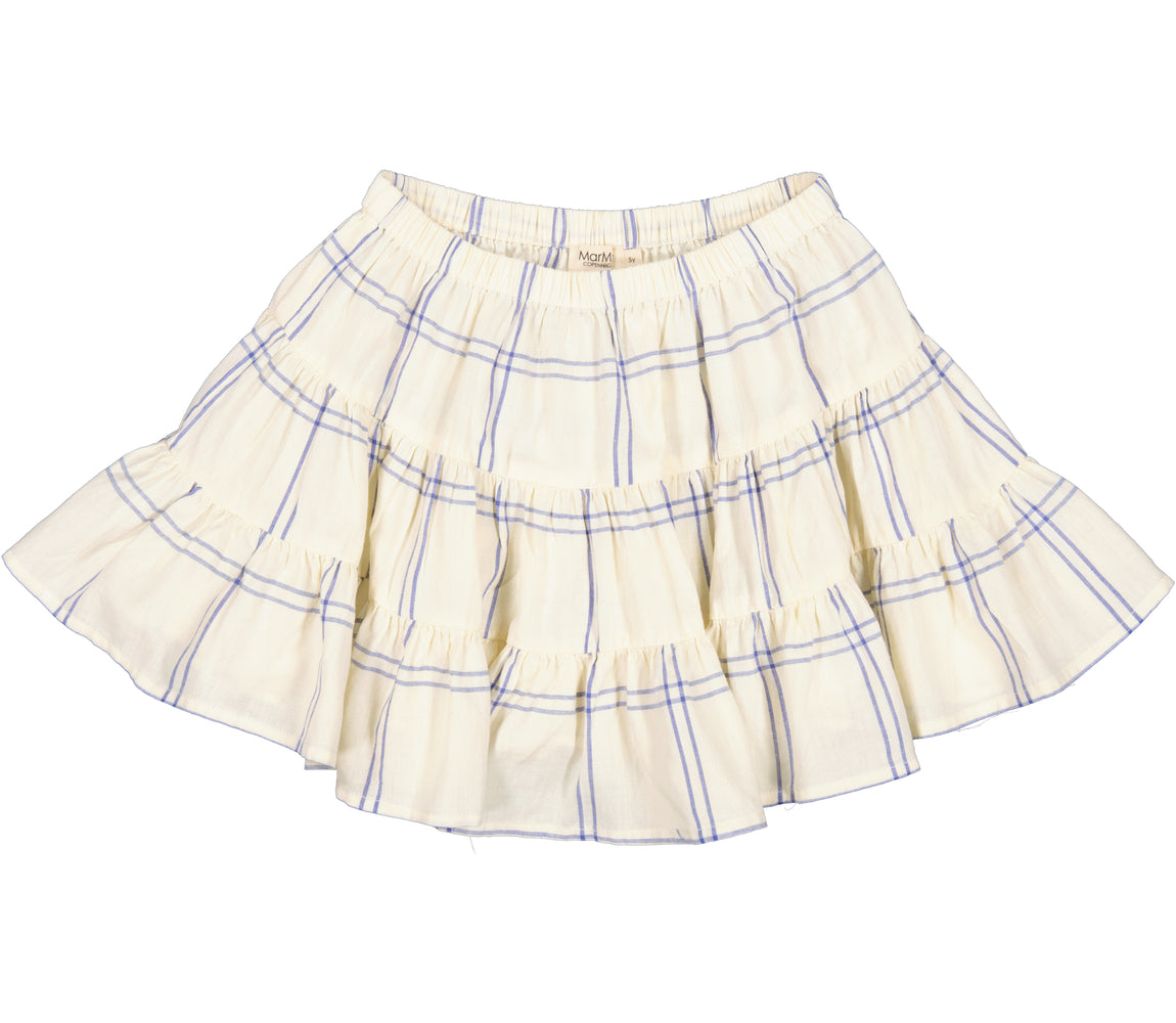 marmar rok blue check silvie