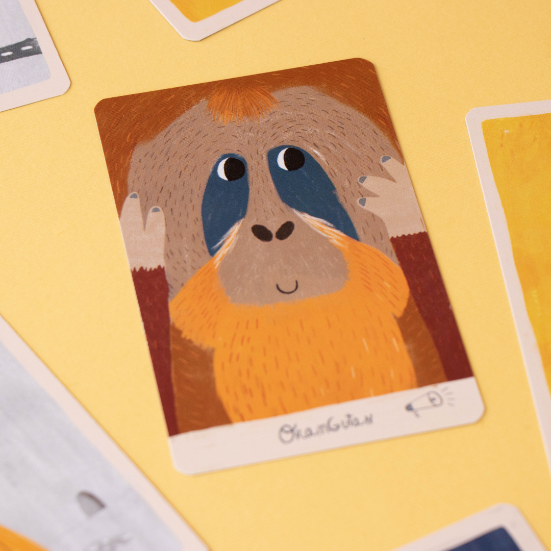 Londji - spel - orangutan