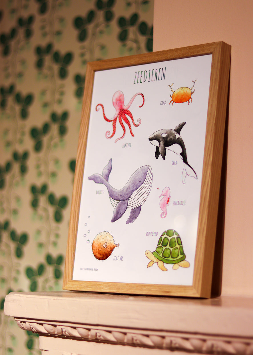 Juulz - poster - zeedieren