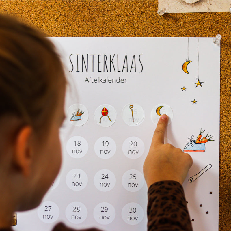 Juulz - A3 sinterklaas aftelkalender