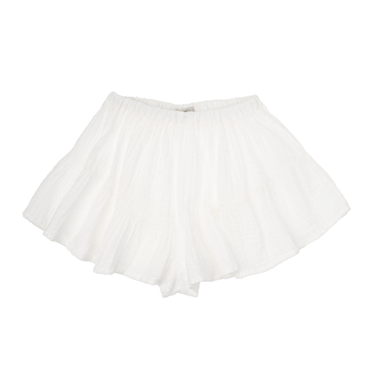 Tocoto Vintage - plumeti short - off white