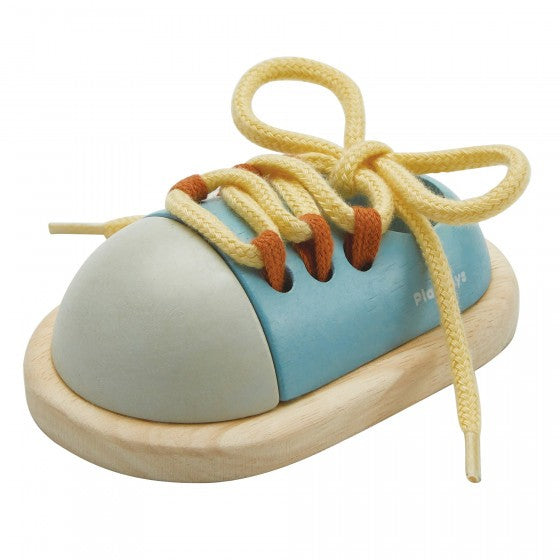PlanToys speelgoed knoopveter schoen