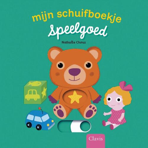 clavis schuifboekje speelgoed