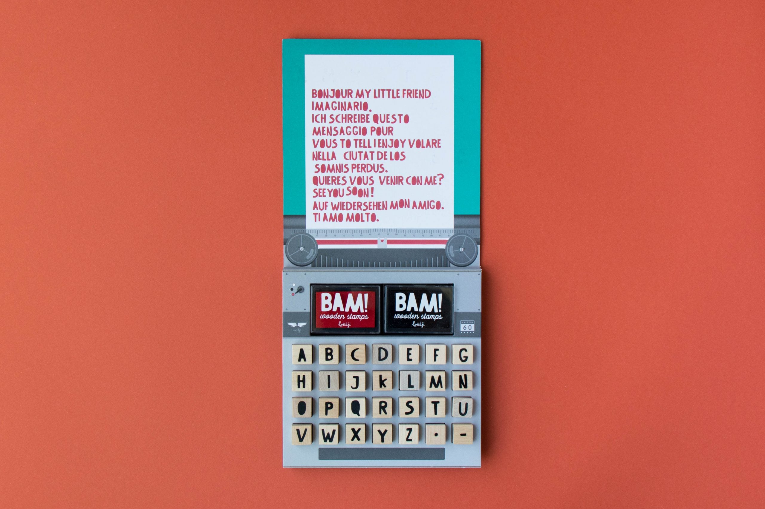 Londji - stempelset - bam! words