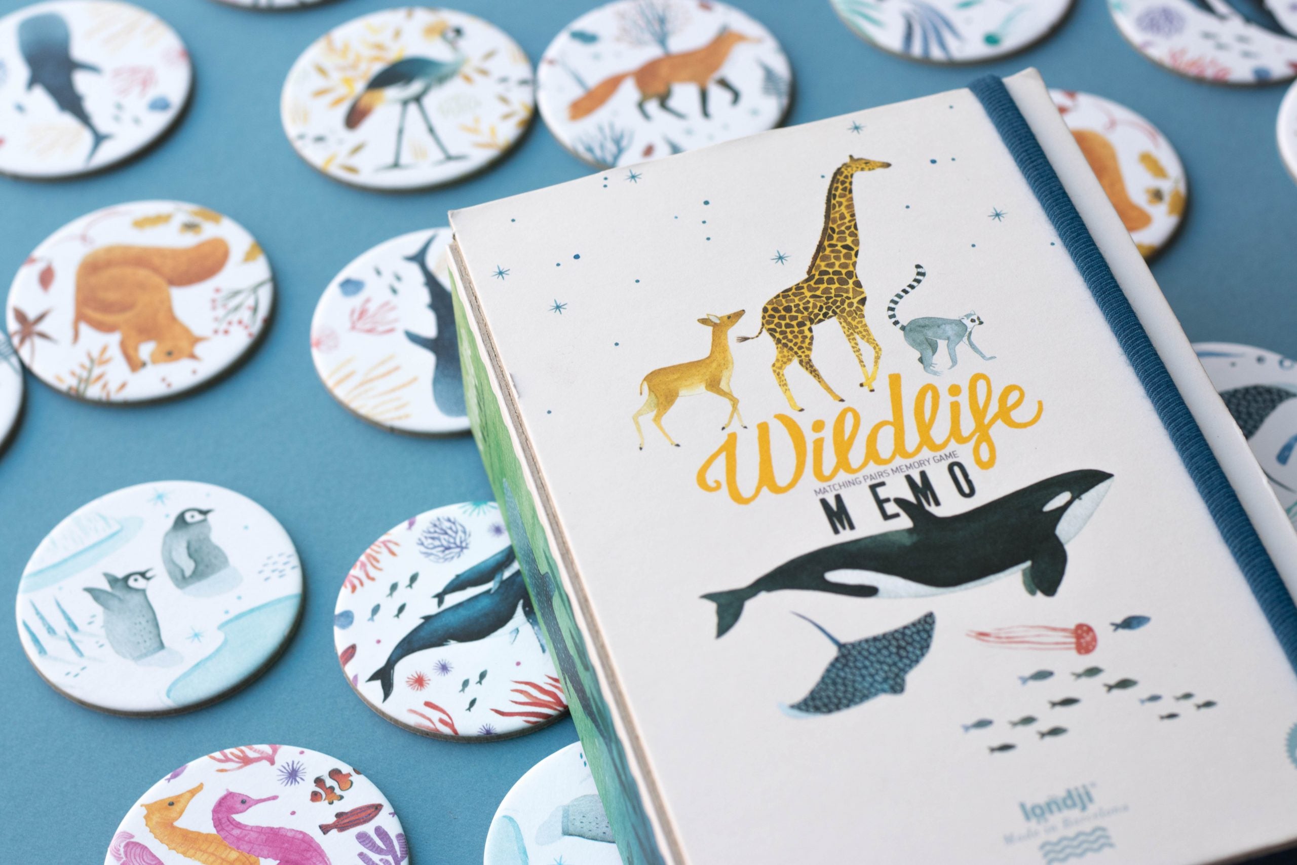 Londji - memory spel - wildlife