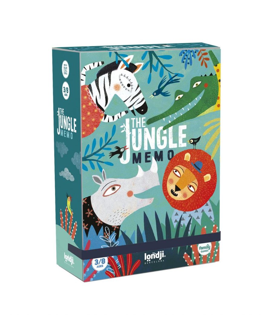 Londji memoryspel kinderen jungle