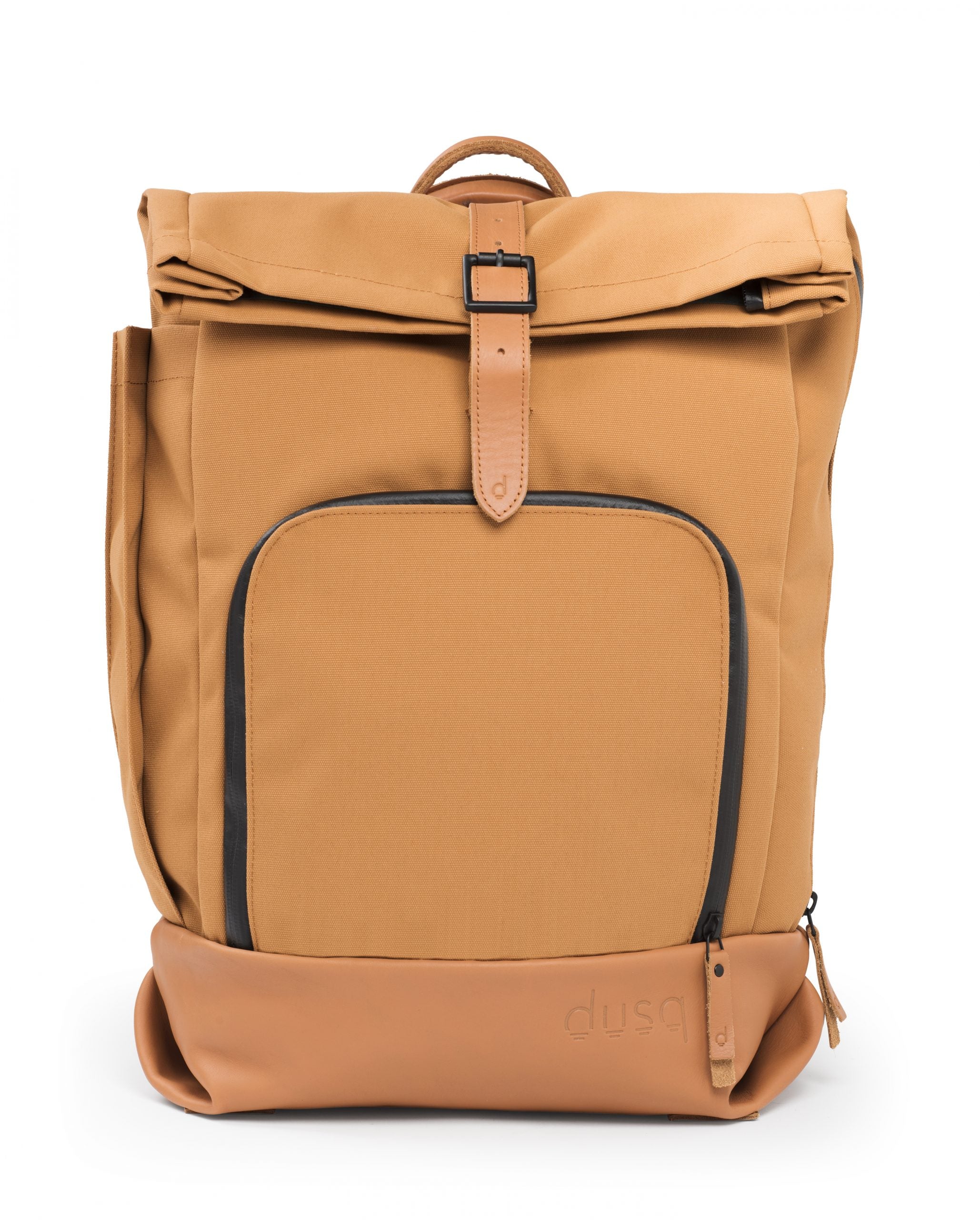dusq rugzak beige camel ecologisch