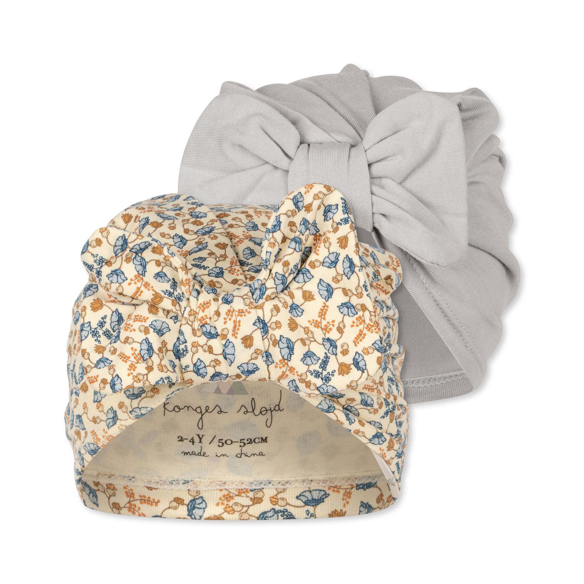 Konges Slojd - baby mutsjes set van 2 - bambi bonnet eternelle