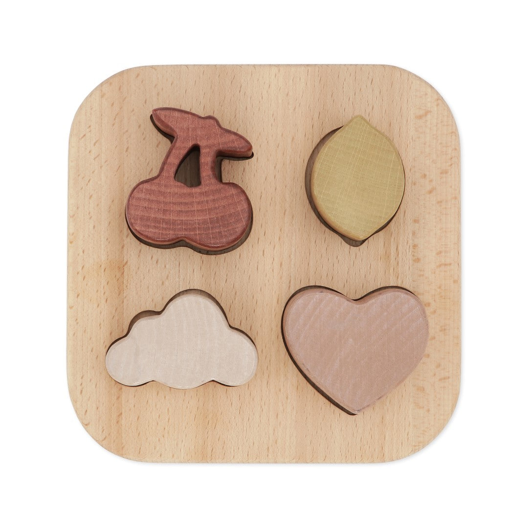 Konges Slojd - houten legpuzzel - heart