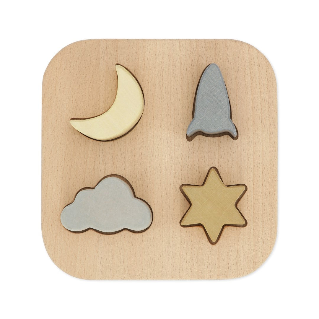Konges Slojd - houten legpuzzel - sky