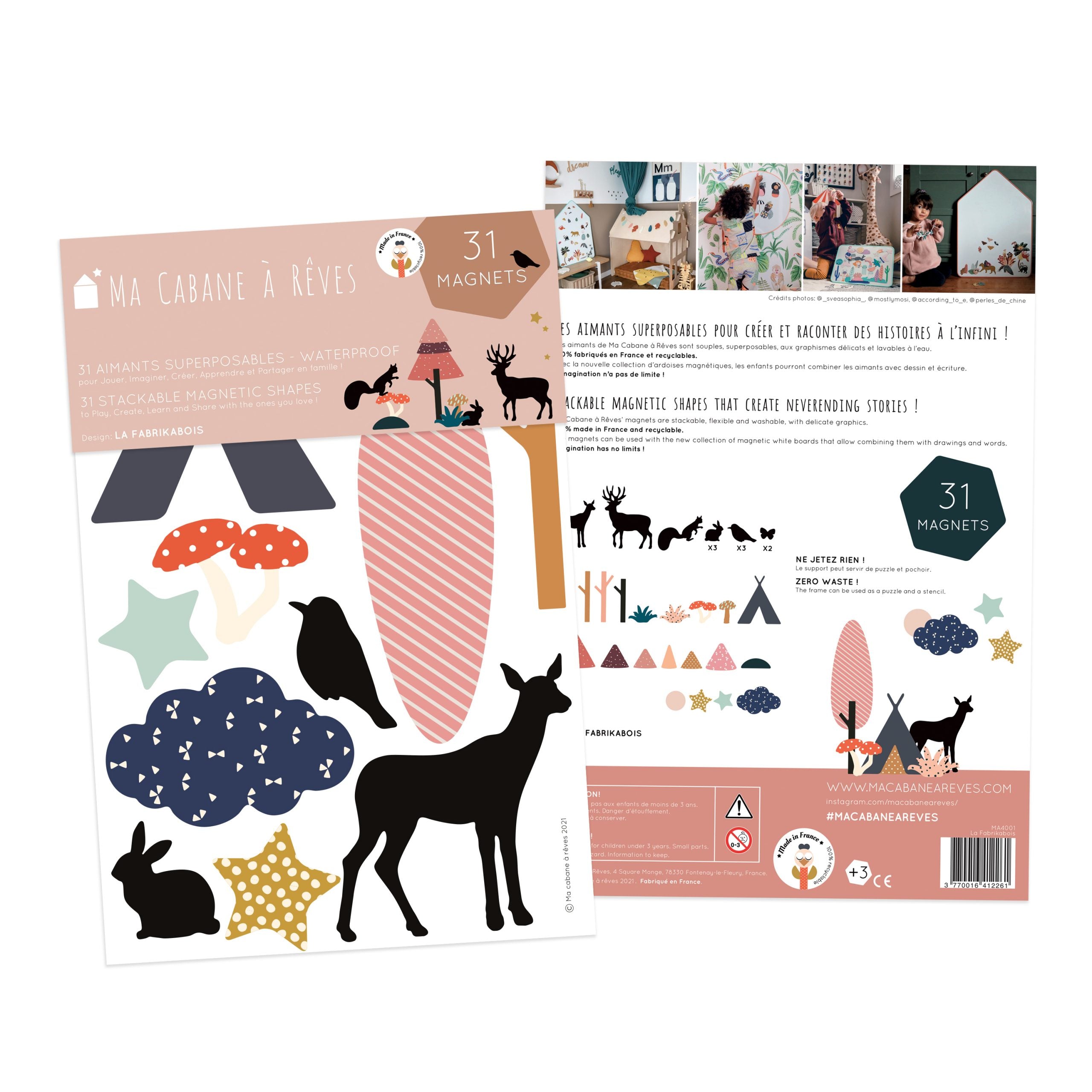magneetset kinderen Ma cabane à Rêves