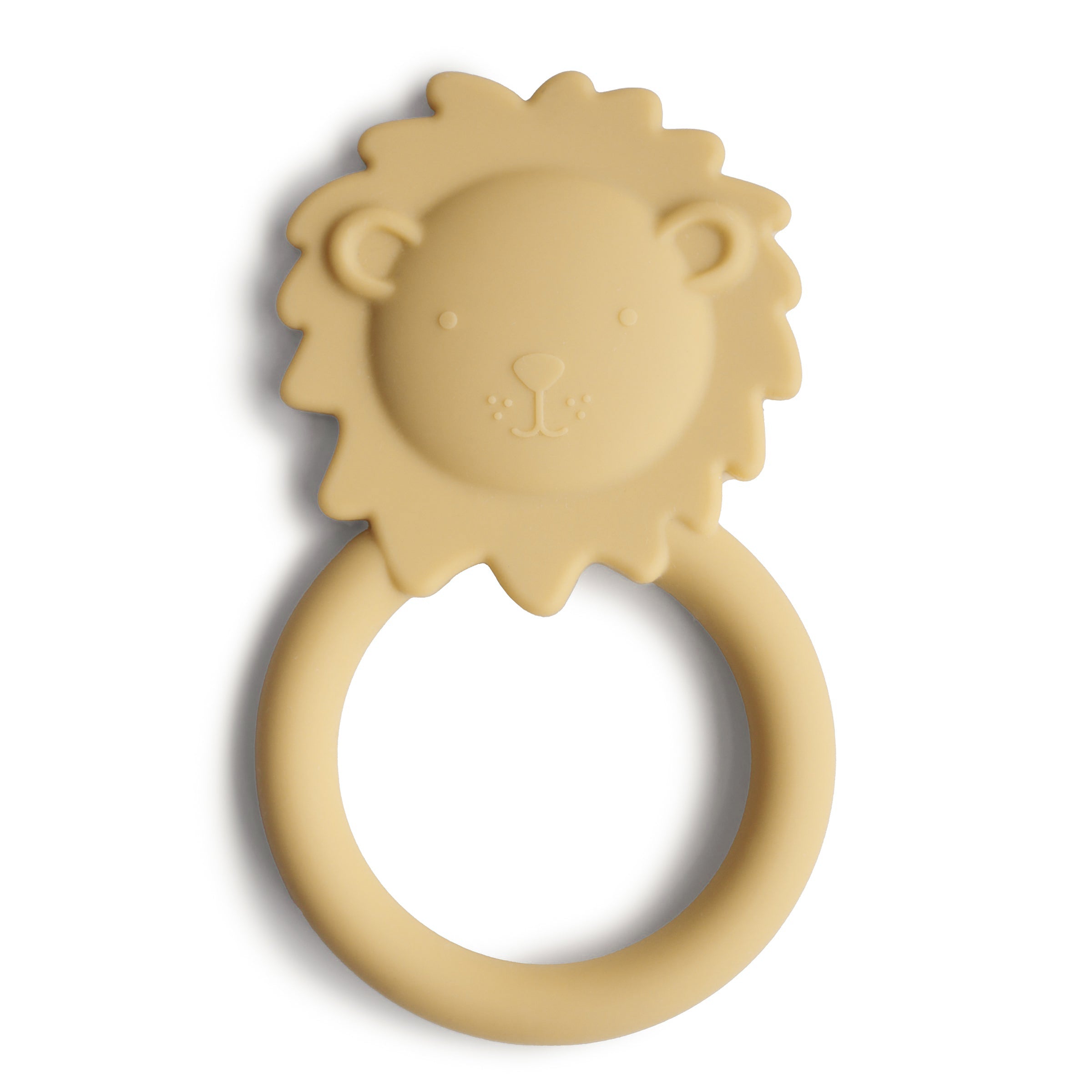 Mushie - bijtring - lion