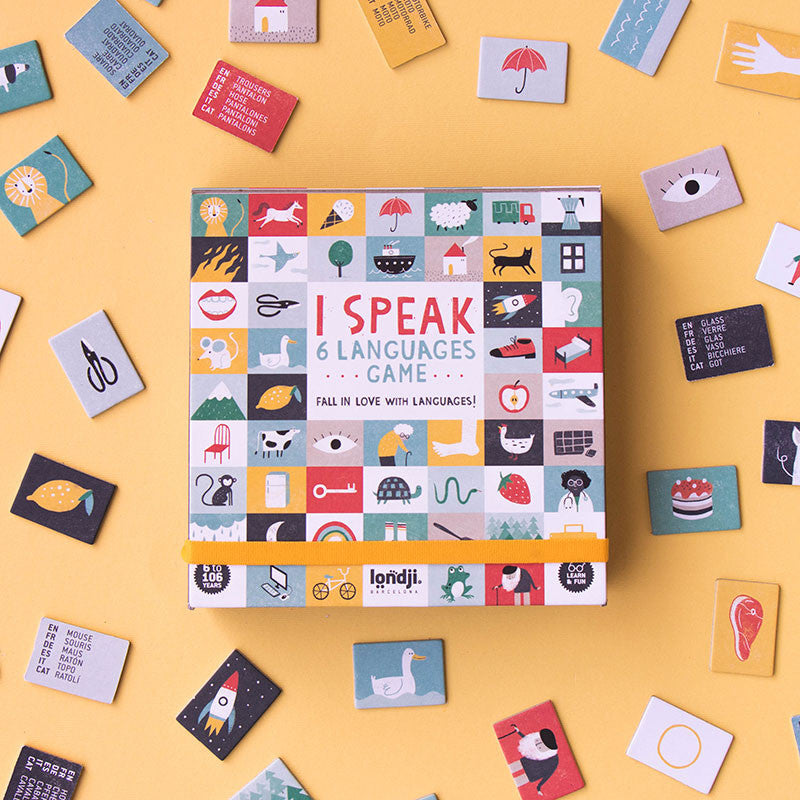 Londji - spel learn & fun - I speak 6 languages