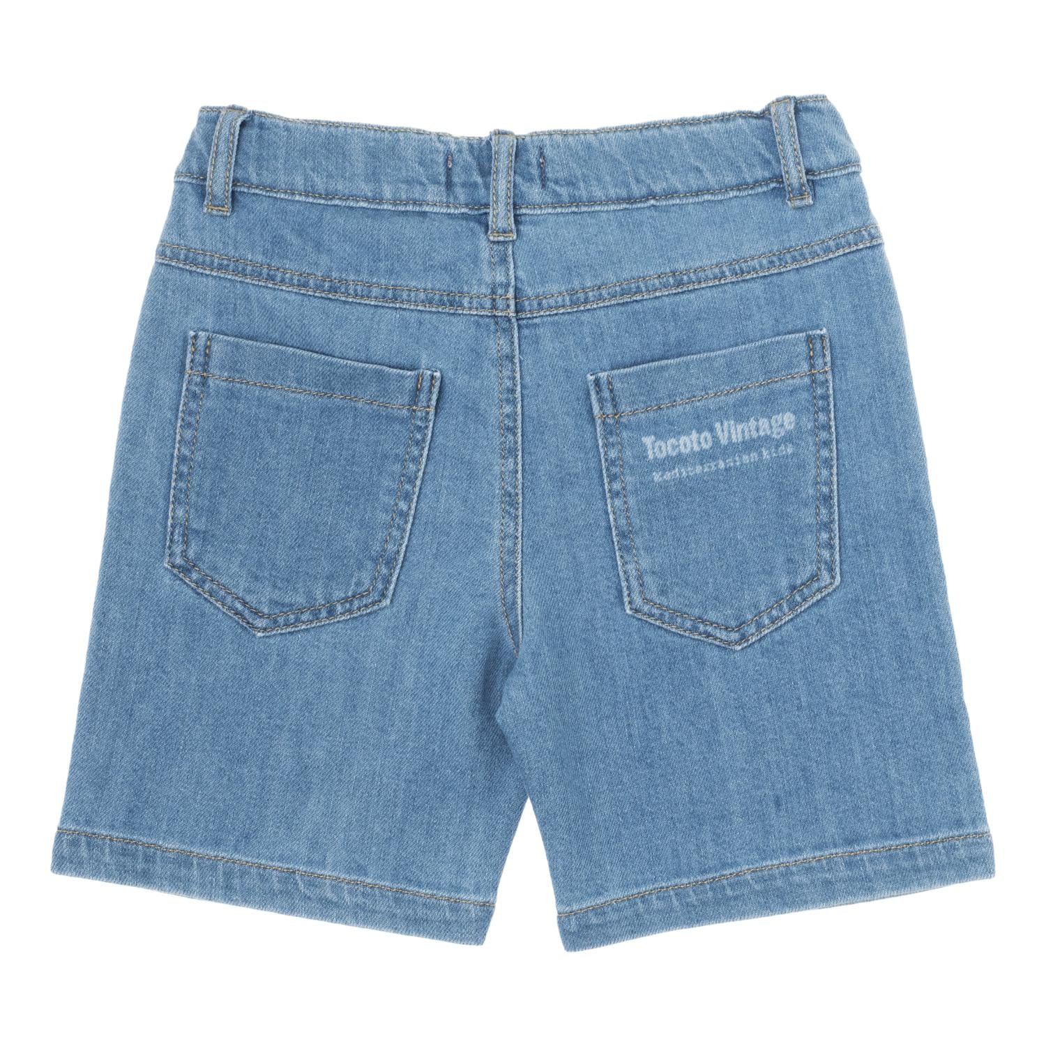 Tocoto Vintage - short - denim blue