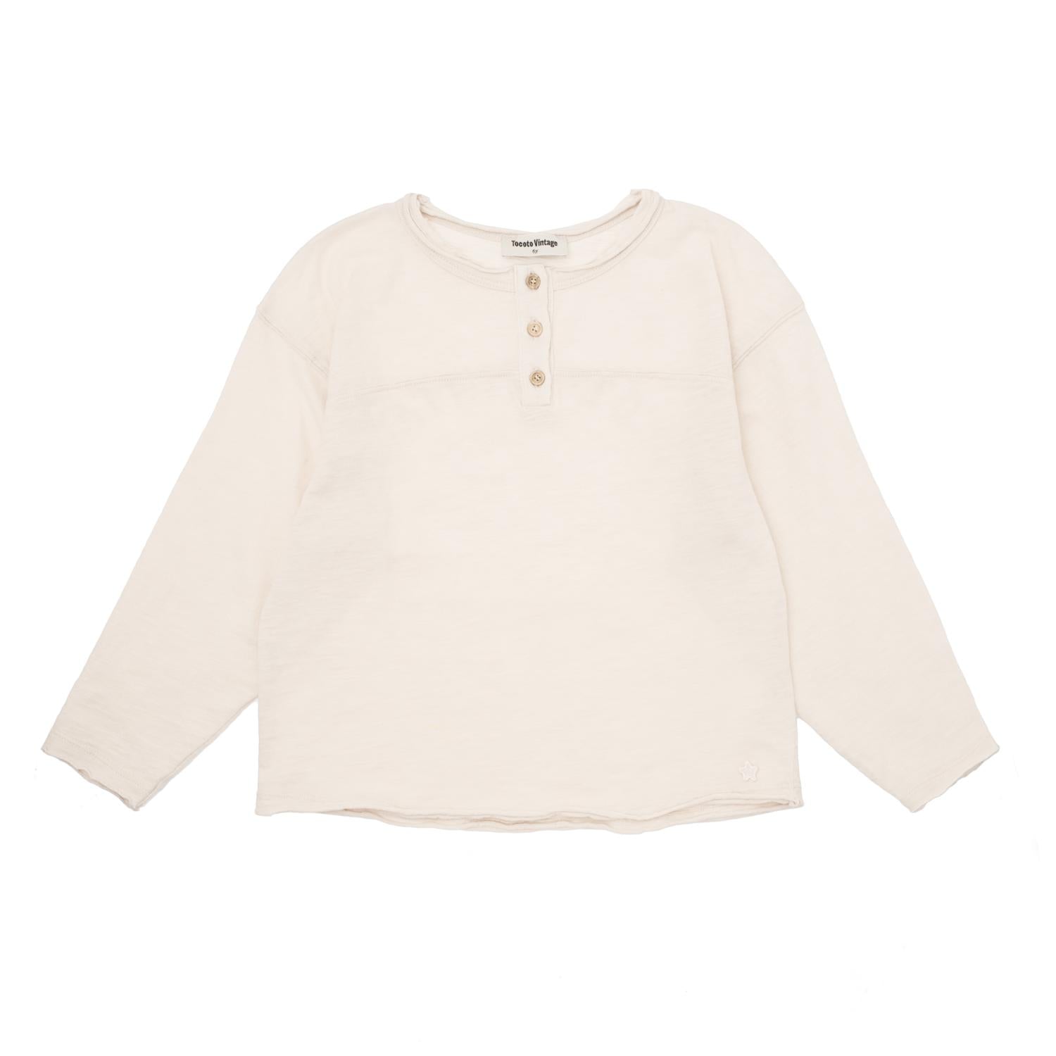 Tocoto Vintage - longsleeve t-shirt - off white