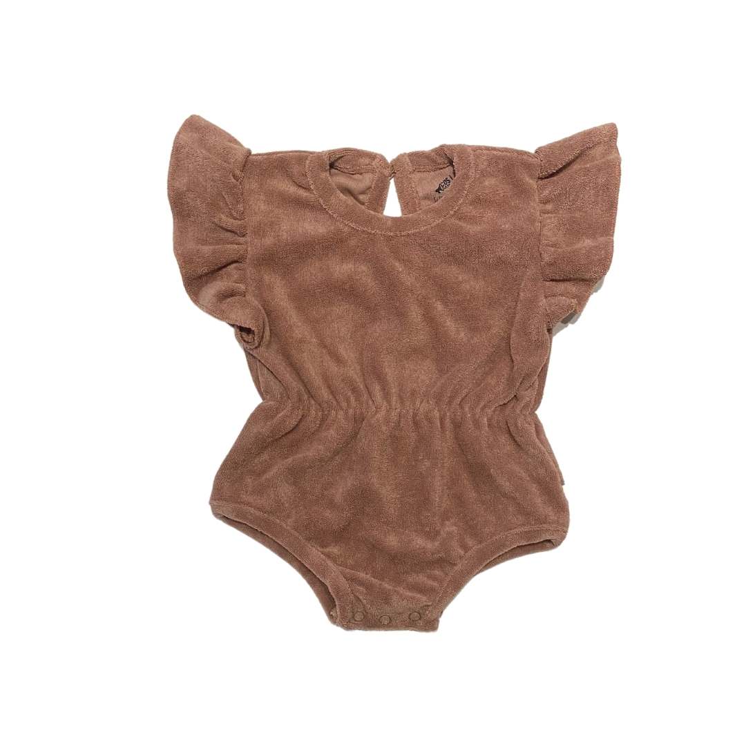 Cos I Said So - onesie - towel terry ruffle