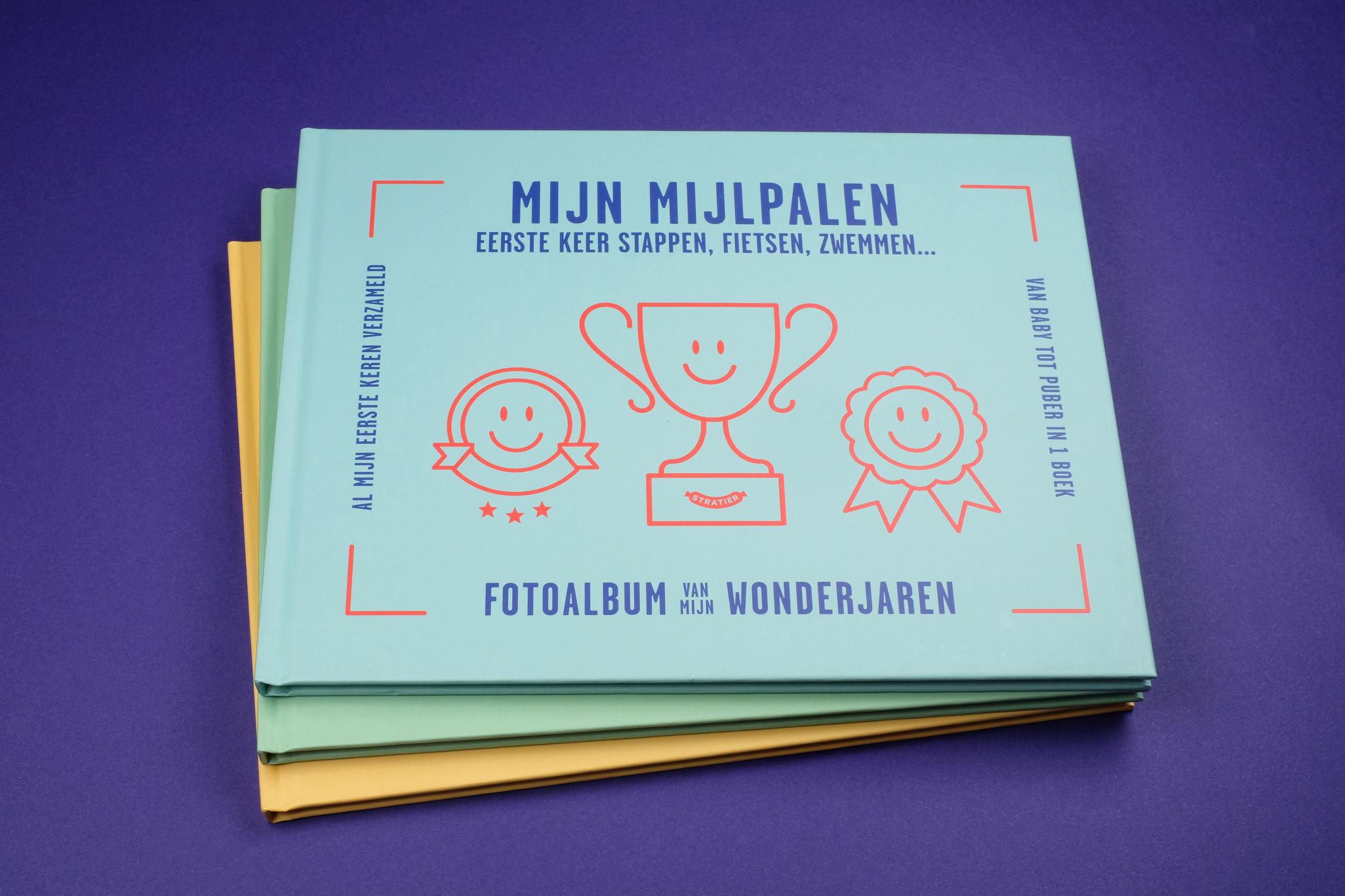 Stratier - fotoalbum - mijn mijlpalen