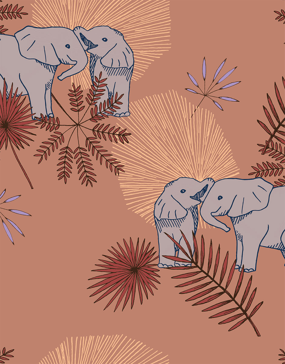 Minikane - slaapzak - olifant