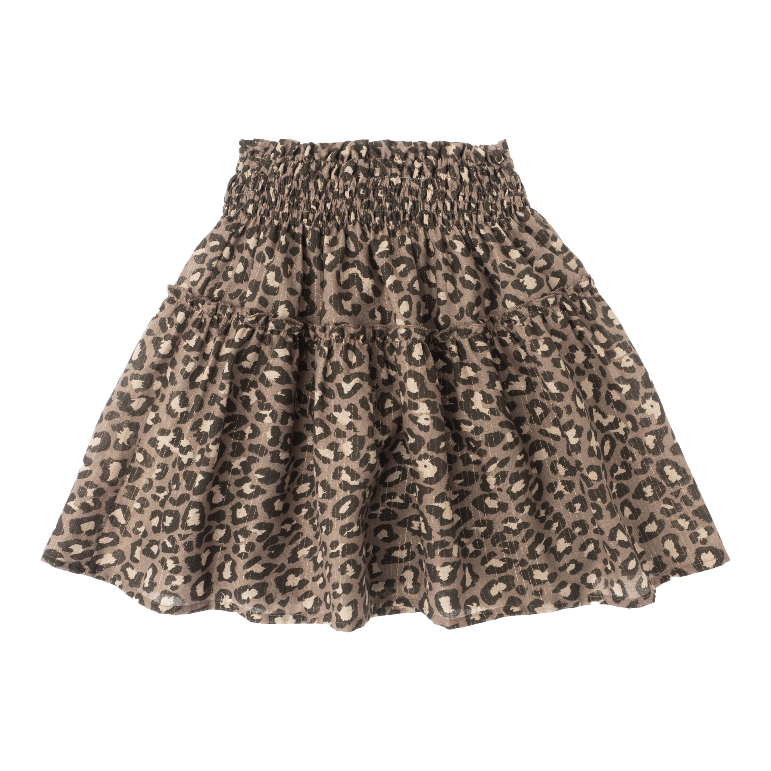 tocoto vintage rok luipaard print