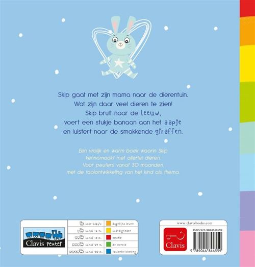 Clavis - boek - leren met skip : wilde dieren